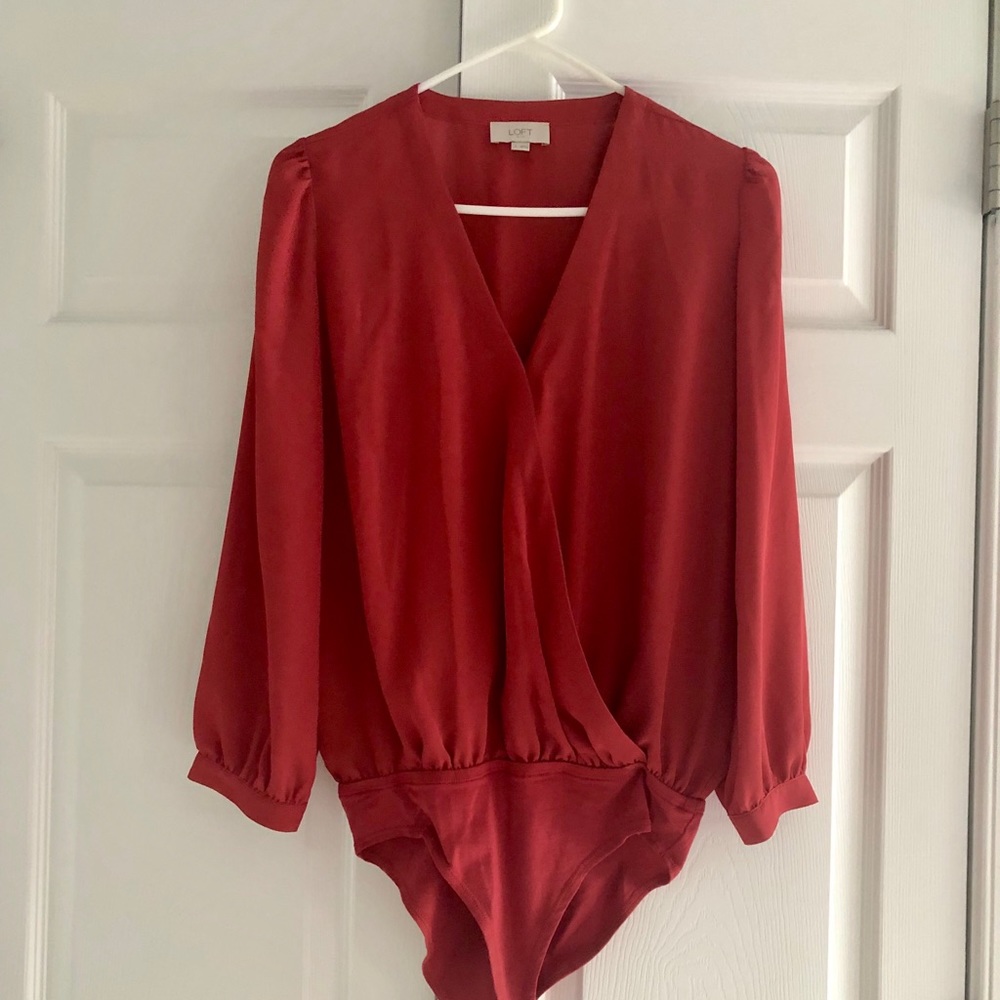 Ann Taylor Loft Bodysuit Blouse